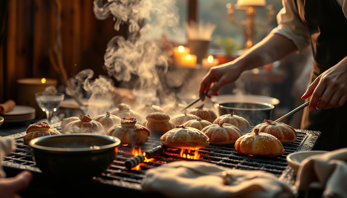 Home cook preparing ingredients in the kitchen